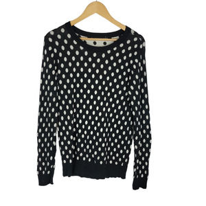 Stitch Fix 41 Hawthorn Polka Dot Sweater L